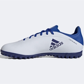 Adidas X Speedflow.4 Tf M GW7531 focicipő sokszínű fehér 1 Adidas X Speedflow.4 Tf M GW7531 focicipő sokszínű fehér 1