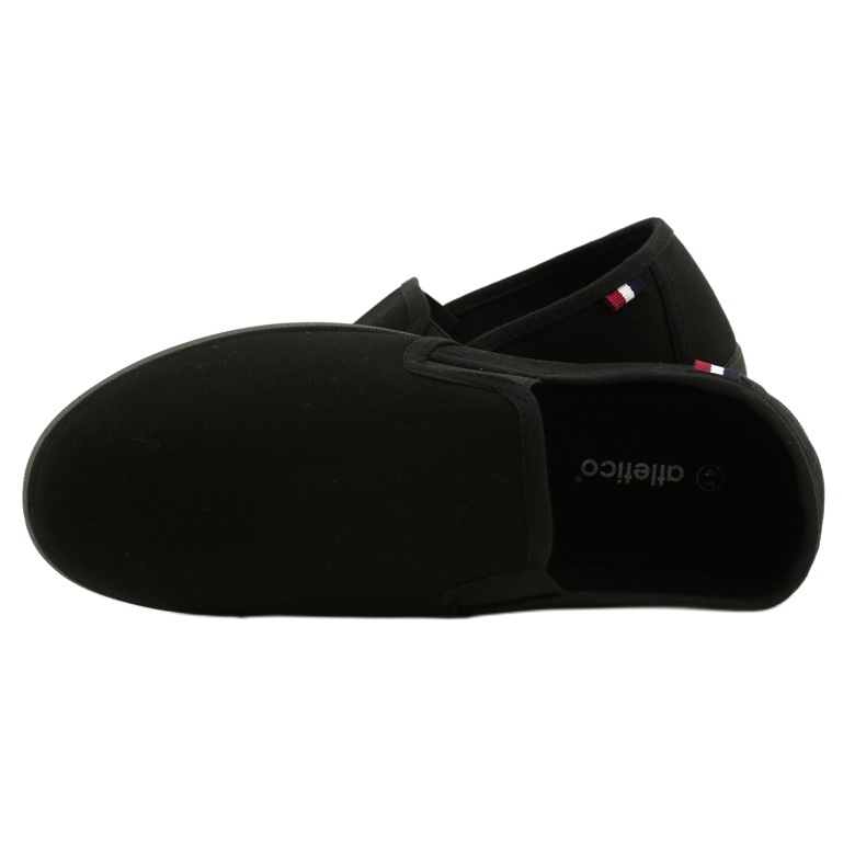 Atletico férfi bebújós cipő WY18921 fekete 4