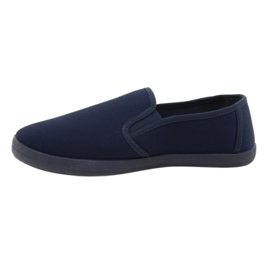 Atletico Férfi Slip On Shoes WY18921 sötétkék 1