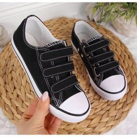 Tépőzáras tornacipő Atletico Jr ATC387B fekete 1 Tépőzáras tornacipő Atletico Jr ATC387B fekete 1