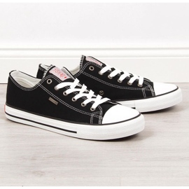 Low Cross Jeans M JJ1R4003C fekete tornacipő 1