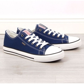 Low Cross Jeans M JJ1R4004C sötétkék tornacipő 1