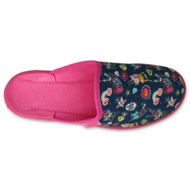 Befado gyermek papucs 707y423 színes alkalmazások kék 2