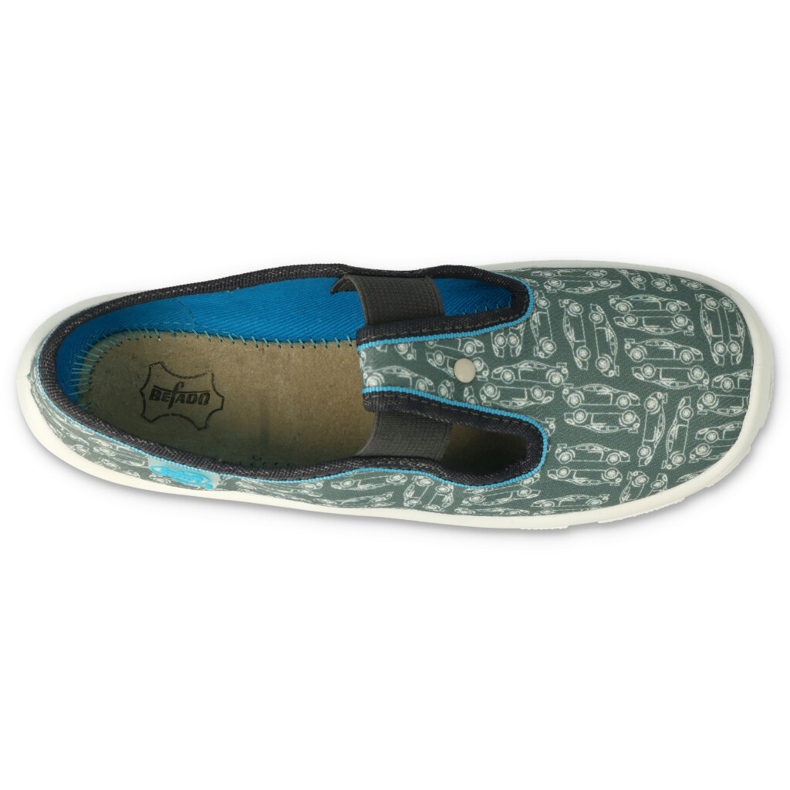 Befado gyerekcipő 972Y235 szürke zöld 1