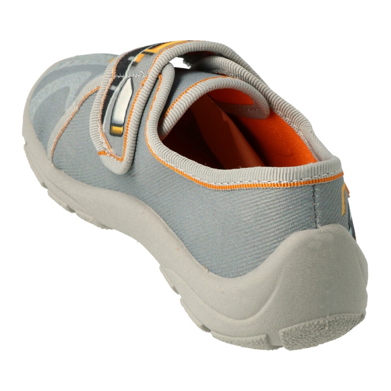 Befado gyerekcipő 009X015 fekete szürke sárga 2