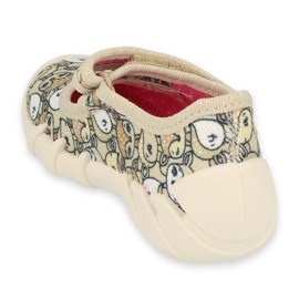 Befado gyermekcipő gyors 109P240 bézs barna 2