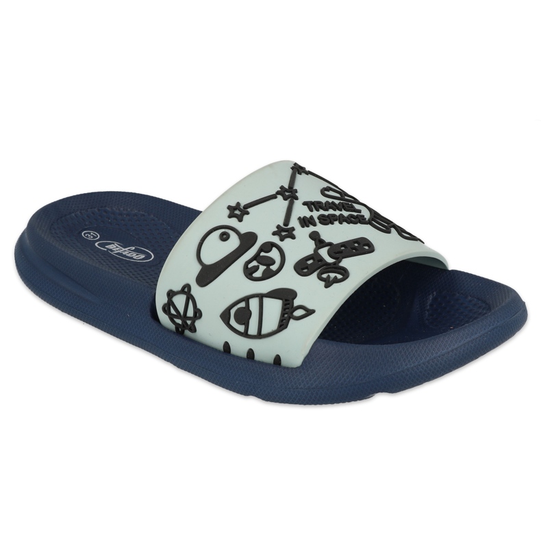 Befado gyermek habpapucs - türkizkék 152Y009 sokszínű 1