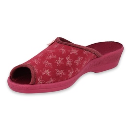 Befado női papucsok PU Red 581D197 piros 1