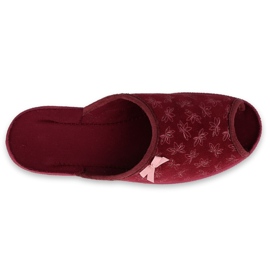 Befado női papucsok PU Red 581D197 piros 2