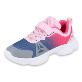 Befado gyermekcipő 516Y054 sötétkék rózsaszín szürke sokszínű 1