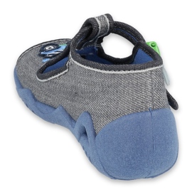 Befado gyermekcipő 217P109 szürke sokszínű zöld 2