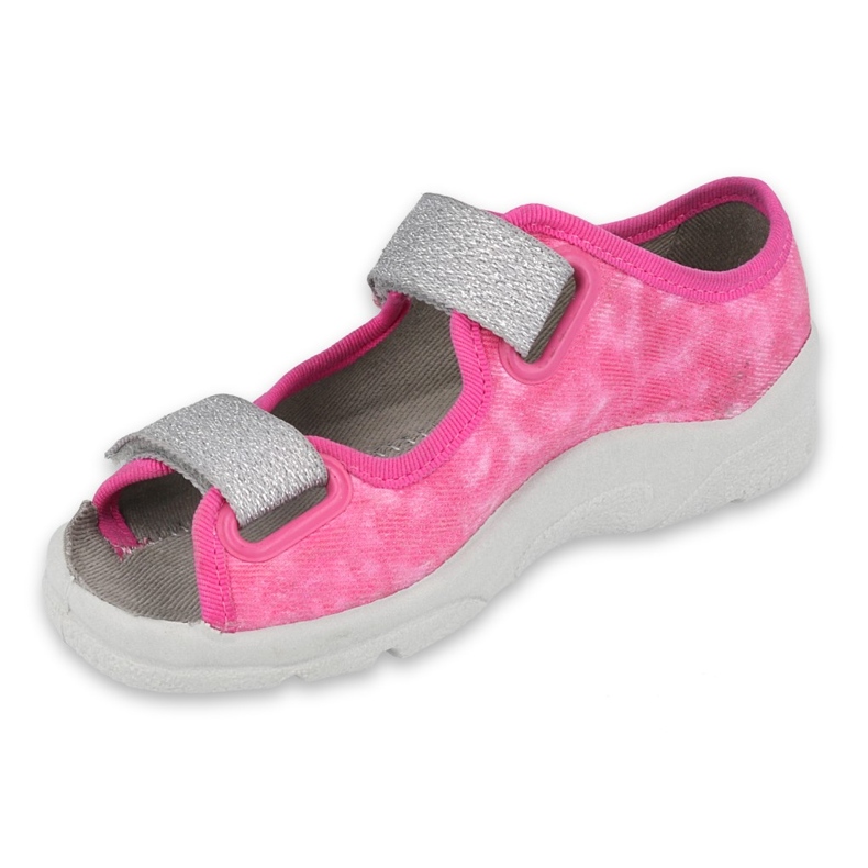 Befado gyermekcipő 969X163 rózsaszín ezüst 1
