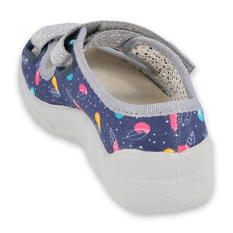 Befado gyermekcipő 869X144 sötétkék rózsaszín szürke 2