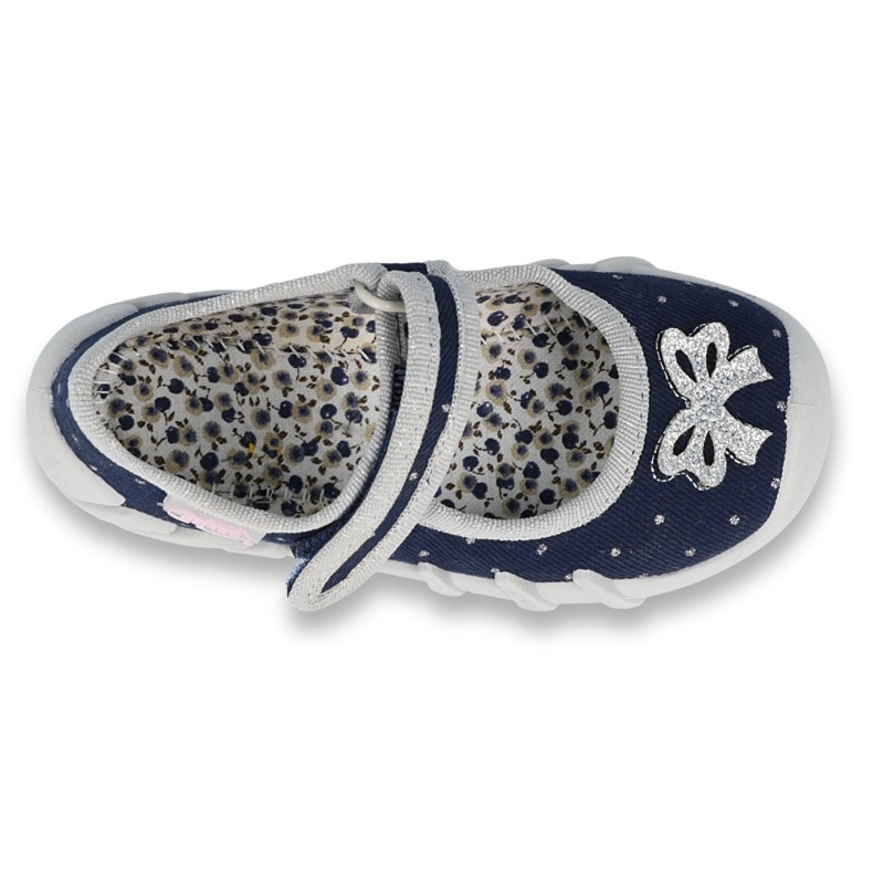 Befado gyermekcipő 109P202 sötétkék szürke 1