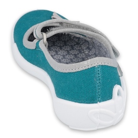 Befado gyermekcipő 114X434 szürke zöld 2