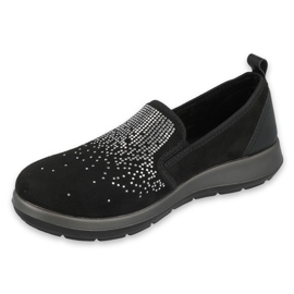 Befado női cipő 156D004 fekete szürke 1