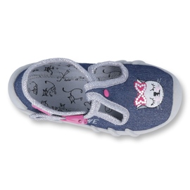 Befado gyermekcipő 110P361 sötétkék rózsaszín sokszínű 1