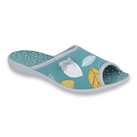 Befado női cipő pu 254D103 sokszínű sokszínű zöld 1