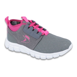 Befado gyermekcipő 23 cm -ig 516Y032 rózsaszín szürke 1