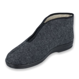 Befado férfi cipő pu 100M047 szürke 2