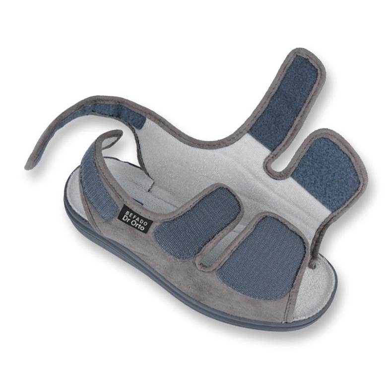 Befado férfi cipő pu 733M006 szürke 1