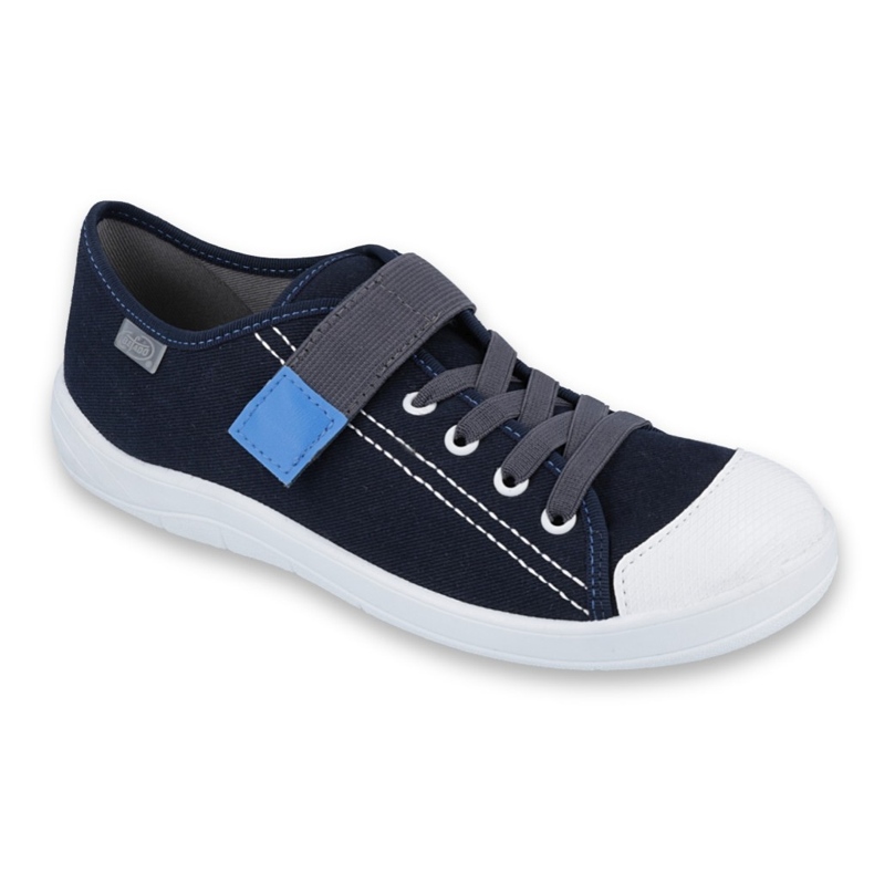Befado gyermekek cipők tépőzáras 251Q047 Navy Blue kék 1