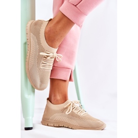 FM1 Női bézs Sequro Slip On Sportcipő 2