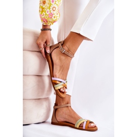 Divatos női szandál Maciejka L4953-04 Többszínű bézs sokszínű 1 Divatos női szandál Maciejka L4953-04 Többszínű bézs sokszínű 1