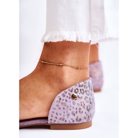 Velúr szandál Maciejka 03615-05 Violet ibolya 2