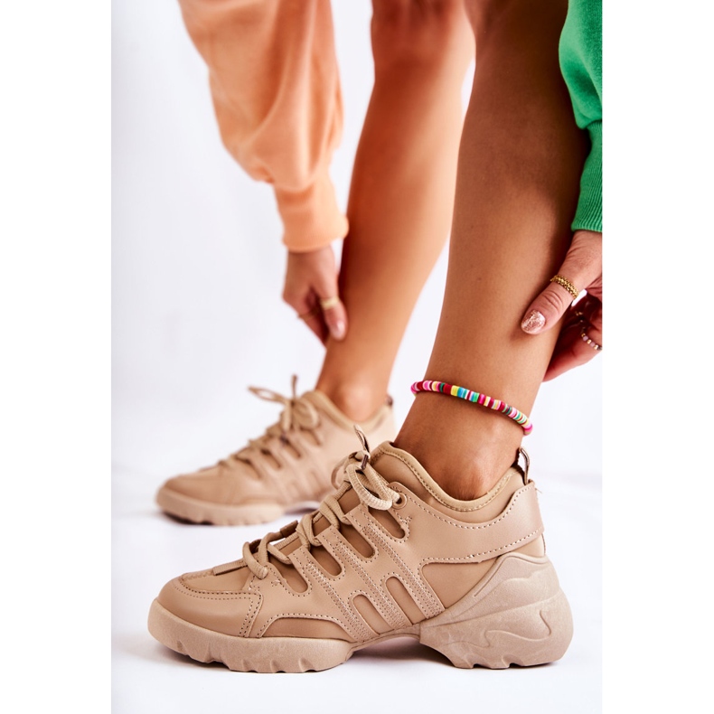 PG2 Női sportcipő Azella bézs színű cipő 1