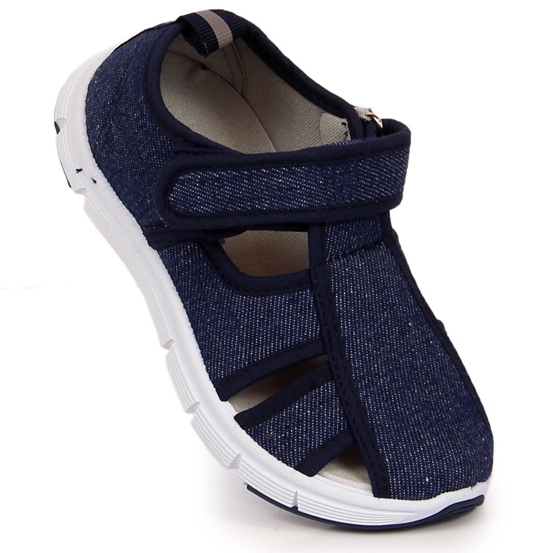 Fiú tornacipő sötétkék Atletico tépőzárral 1