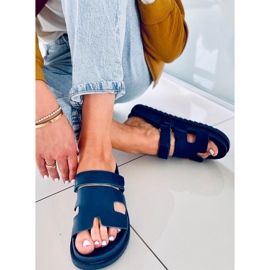 Női Tawny Blue papucs kék 1