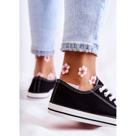 PJ1 Klasszikus női tornacipő megkötve, fekete legyen az enyém 2