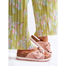 PG1 Papucs az olyan kényelmes rózsaszín platformon 2