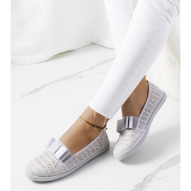 Zorda szürke áttört tornacipő 2