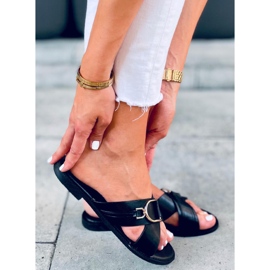 Női Brett Black papucs fekete 1