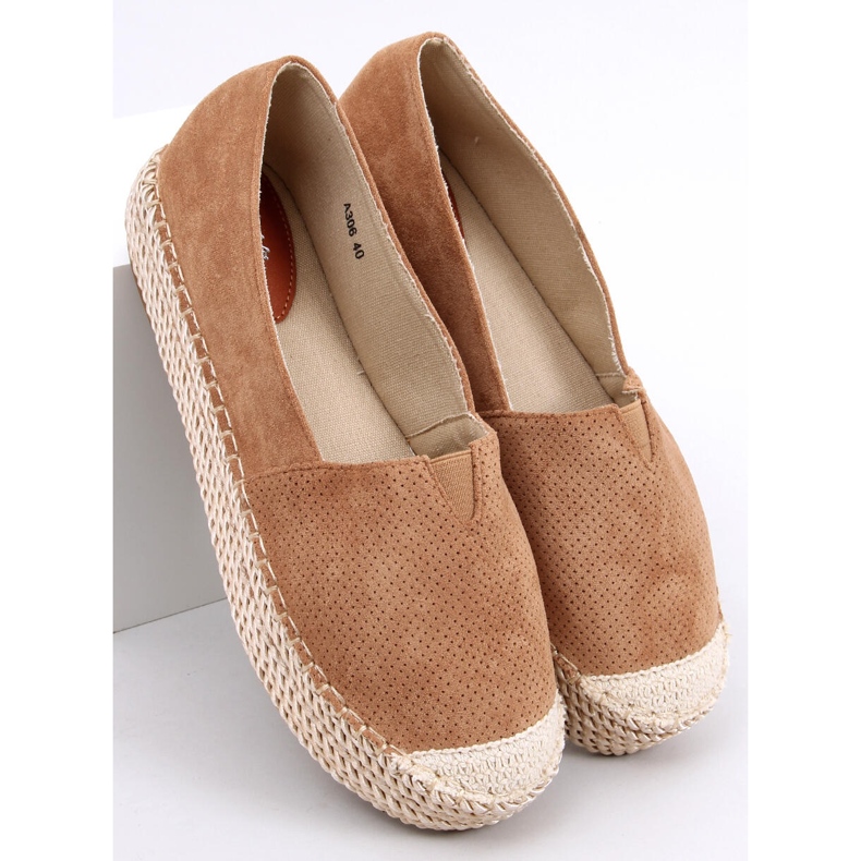 Callie Camel női espadrillák barna 1
