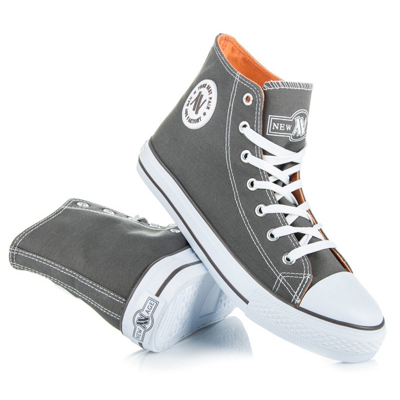 New Age magas tornacipő szürke 1