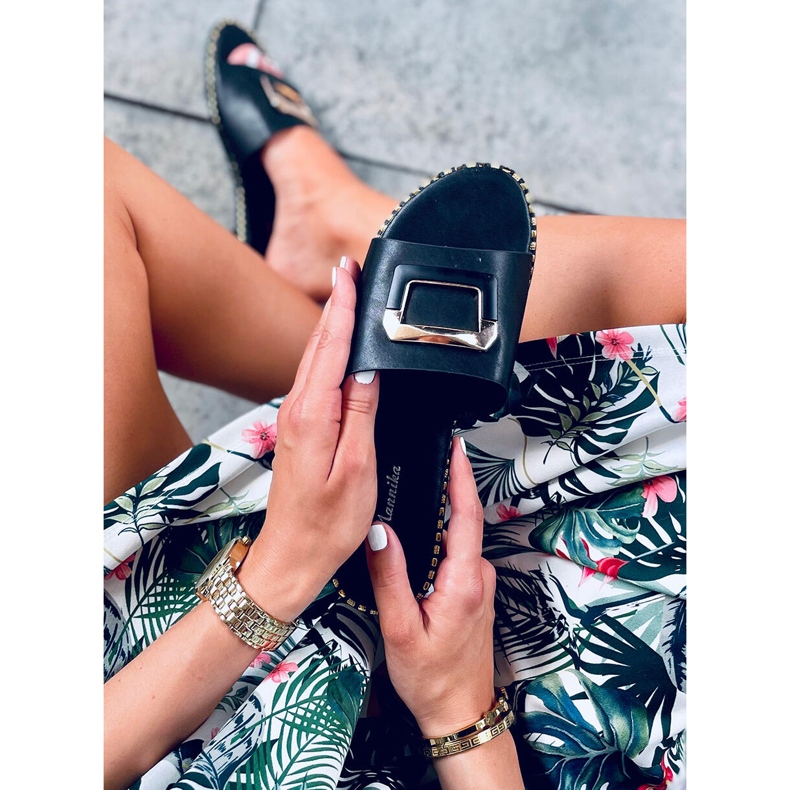 Linn Black női szandál fekete 1