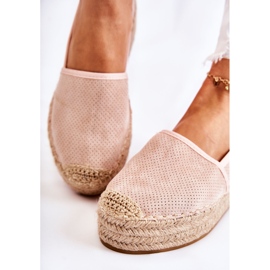 PG1 Női espadrillák a Pink Marise Platformon rózsaszín 1