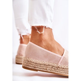 PG1 Női espadrillák a Pink Marise Platformon rózsaszín 2