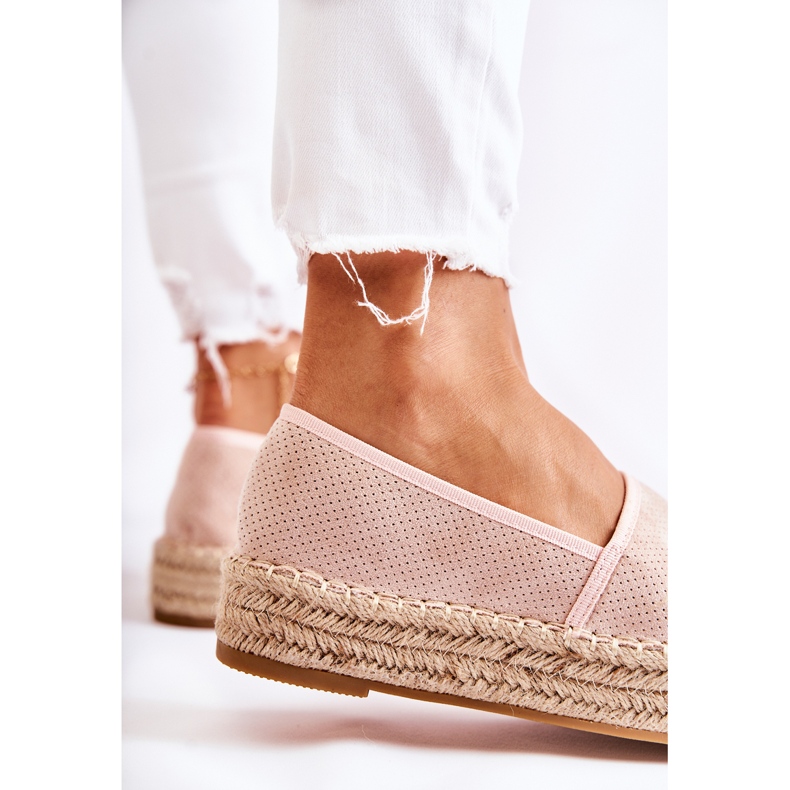 PG1 Női espadrillák a Pink Marise Platformon rózsaszín 2