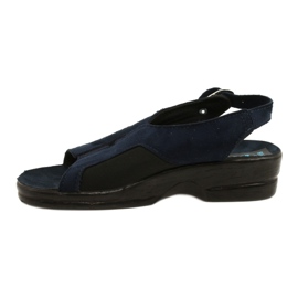 Női szandál Wedge Adanex 21680 sötétkék 1