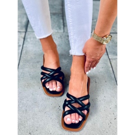 Zola Black női papucs fekete 2