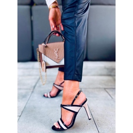 Penny Apricot tűsarkú szandál bézs fekete 2