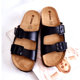 Női papucs csatok Inblu NM000028 Fekete 4