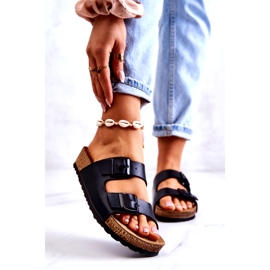 Női papucs csatok Inblu NM000028 Fekete 1