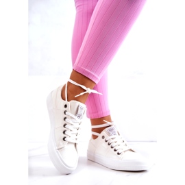 Női tornacipő Big Star JJ274095 Fehér tornacipő 1