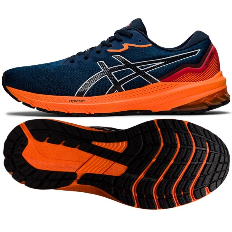 Asics GT-1000 11 M 1011B354 401 futócipő kék 1 Asics GT-1000 11 M 1011B354 401 futócipő kék 1