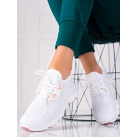 SHELOVET Könnyű sportcipő fehér 1